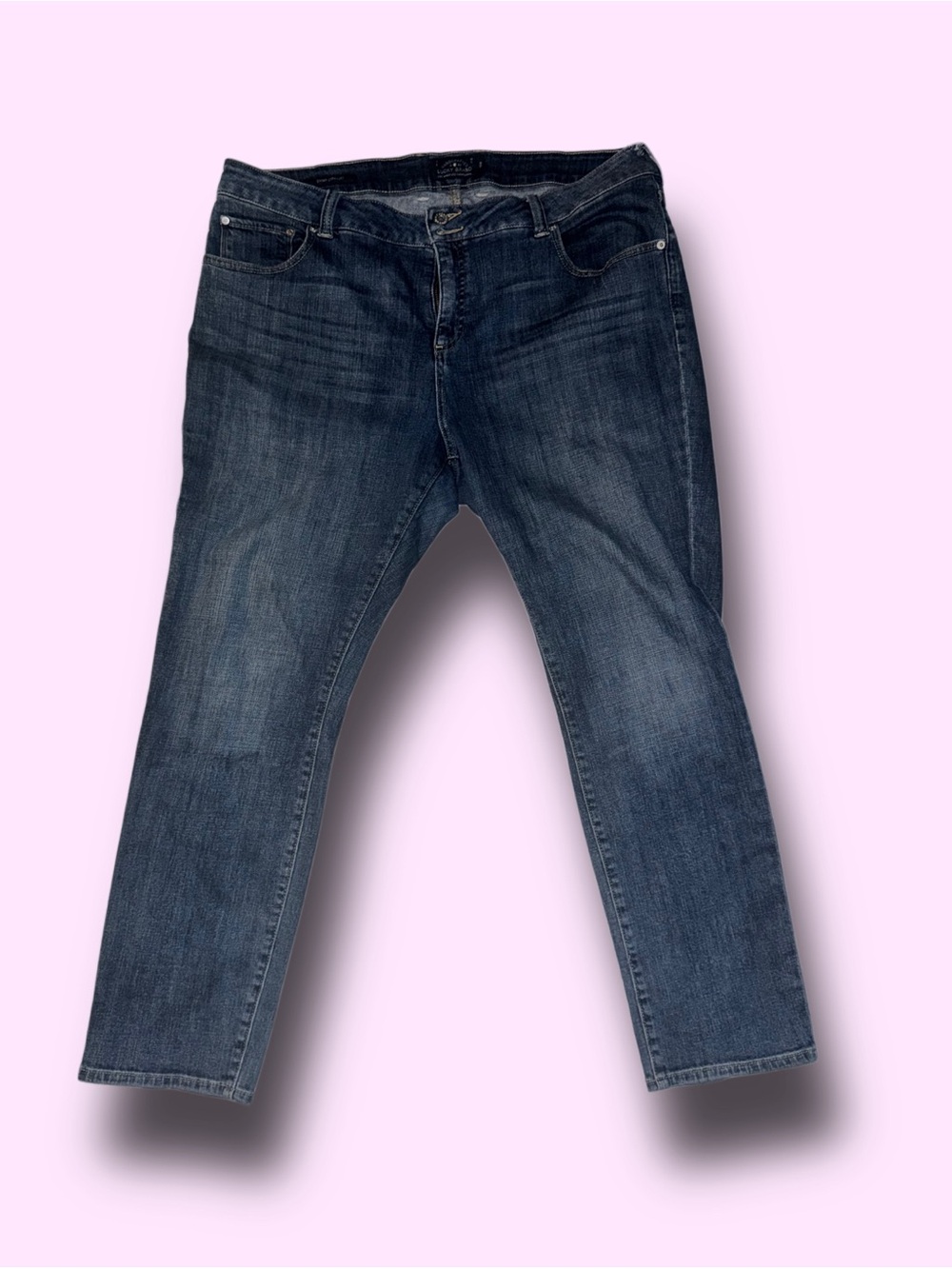 Lucky Brand Straight Leg Dark Blue Jeans
